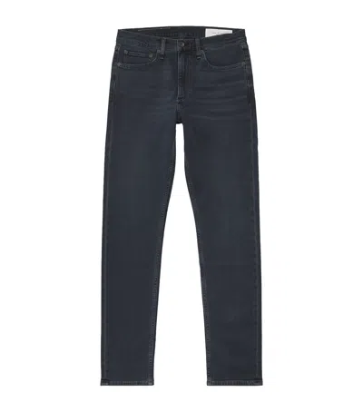 Rag & Bone Stretch-cotton Fit 2 Slim Jeans In Blue
