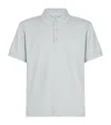 Rag & Bone Stretch Pique Polo Shirt In Gray