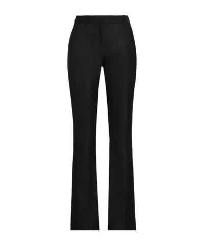 Rag & Bone Stretchy Lightweight Minimalist Bootcut Pants In Black