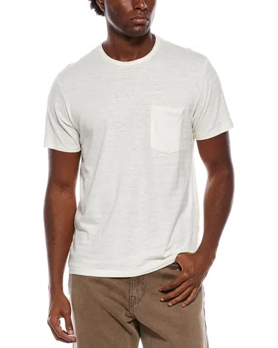 Rag & Bone Stripe Pocket Shirt In White