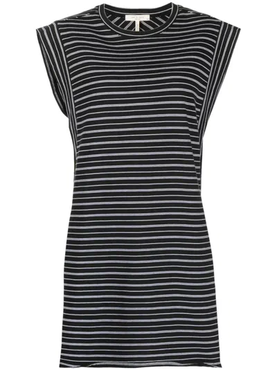 Rag & Bone Heavy Jersey Muscle Dress Blackmult
