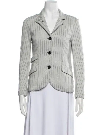 Pre-owned Rag & Bone Striped Blazer In Multi