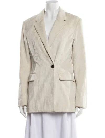 Pre-owned Rag & Bone Striped Blazer In Neutral