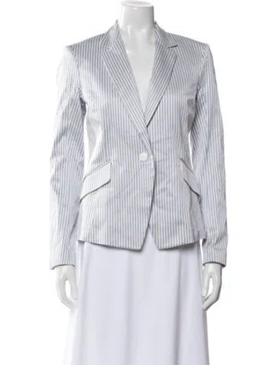 Pre-owned Rag & Bone Striped Blazer W/ Tags In Neutral