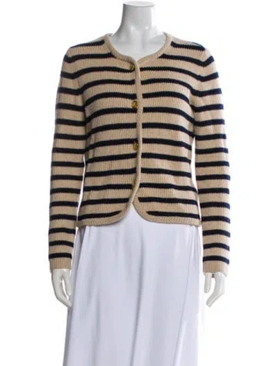 Pre-owned Rag & Bone Striped Crew Neck Sweater