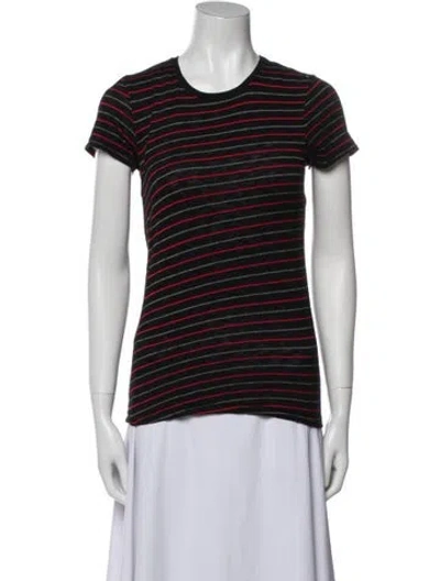 Pre-owned Rag & Bone Striped Crew Neck Sweater In Multi