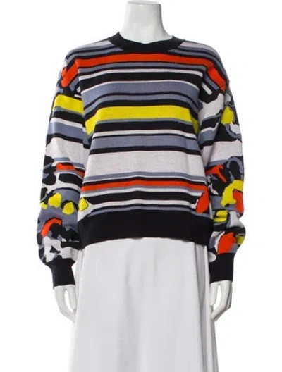 Pre-owned Rag & Bone Striped Crew Neck Sweater In Multi