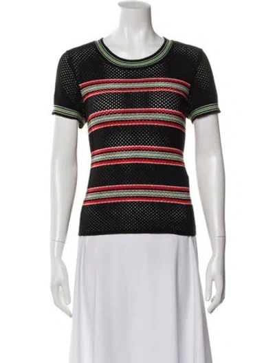 Pre-owned Rag & Bone Striped Crew Neck Sweater In Multi