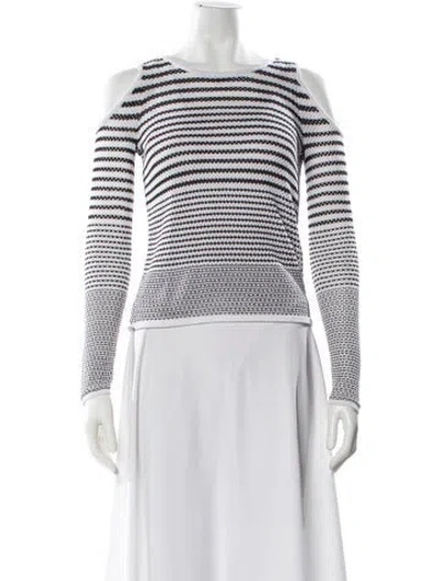 Pre-owned Rag & Bone Striped Crew Neck Sweater In Multi