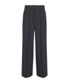 Rag & Bone Striped Pattern Casual Pants In Gray