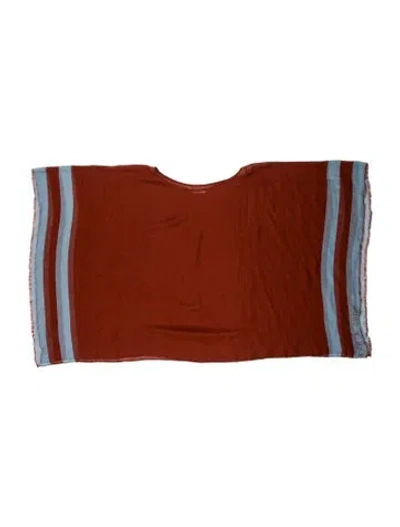 Pre-owned Rag & Bone Striped Shawl In Multi