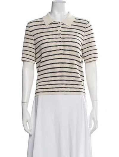 Pre-owned Rag & Bone Striped Sweater In Grey