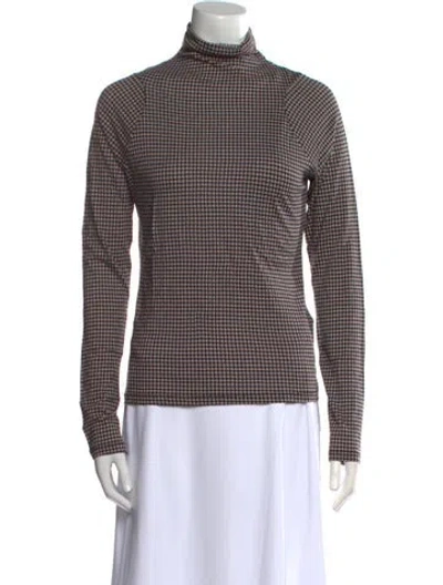 Pre-owned Rag & Bone Striped Turtleneck Sweater In Multi