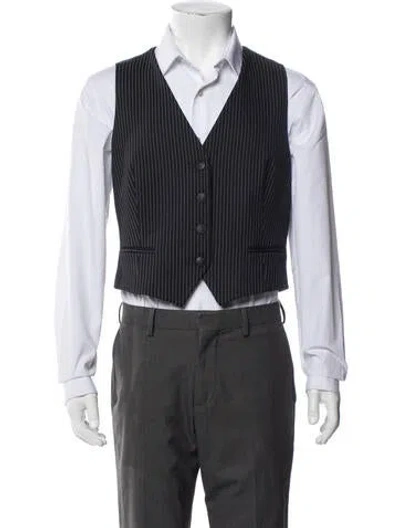 Pre-owned Rag & Bone Striped Vest In Grey
