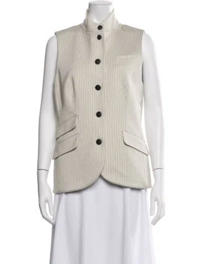 Pre-owned Rag & Bone Striped Vest In Neutral