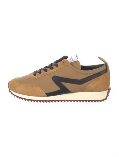 Pre-owned Rag & Bone Suede Athletic Sneakers In Brown