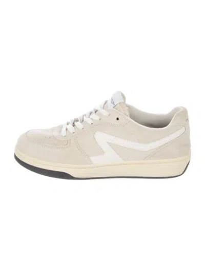 Pre-owned Rag & Bone Suede Athletic Sneakers In Neutral