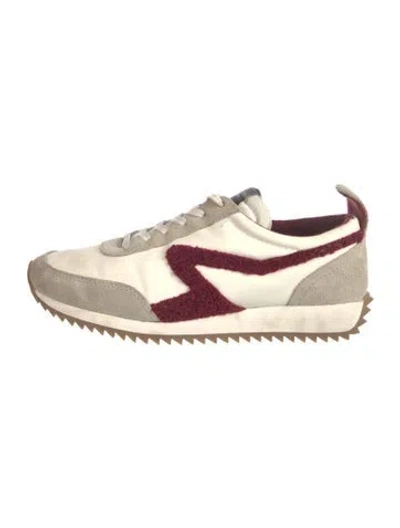 Pre-owned Rag & Bone Suede Athletic Sneakers In Neutrals