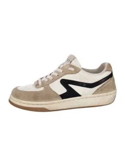 Pre-owned Rag & Bone Suede Athletic Sneakers In Neutrals
