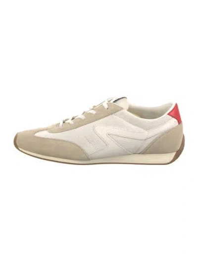 Pre-owned Rag & Bone Suede Athletic Sneakers In Neutrals