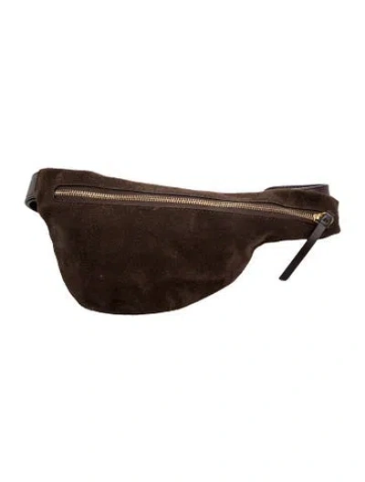 Pre-owned Rag & Bone Suede Belt Bag In Brown