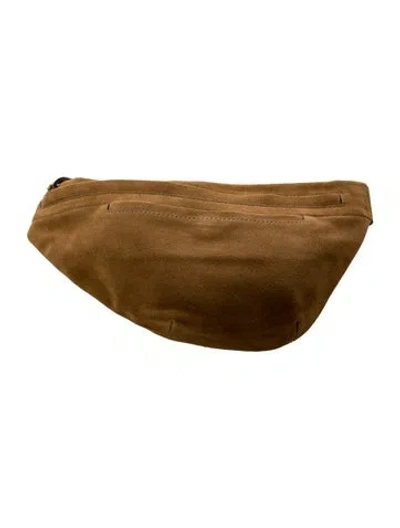 Pre-owned Rag & Bone Suede Belt Bag In Brown