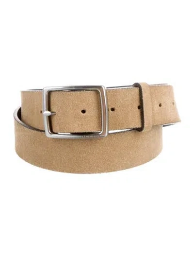 Pre-owned Rag & Bone Suede Belt In Brown