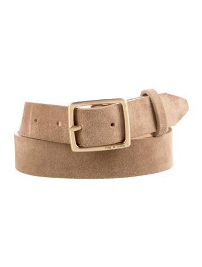 Pre-owned Rag & Bone Suede Belt In Brown