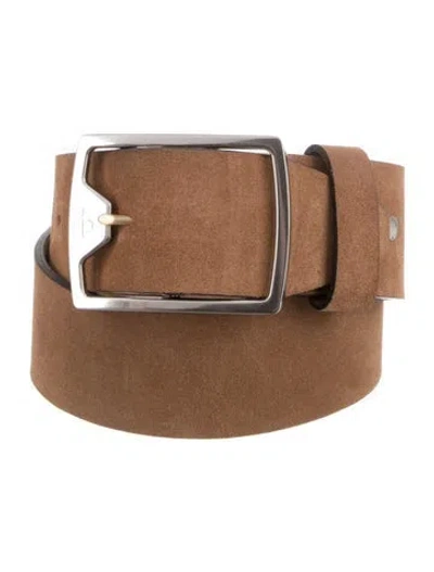 Pre-owned Rag & Bone Suede Belt In Brown