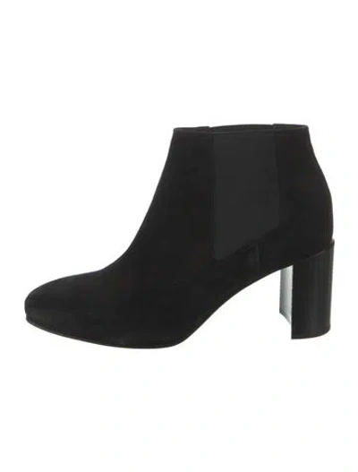 Pre-owned Rag & Bone Suede Boots In Black
