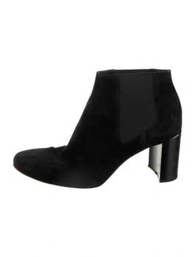 Pre-owned Rag & Bone Suede Boots In Black