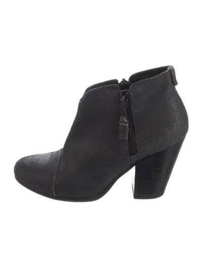 Pre-owned Rag & Bone Suede Boots In Blue