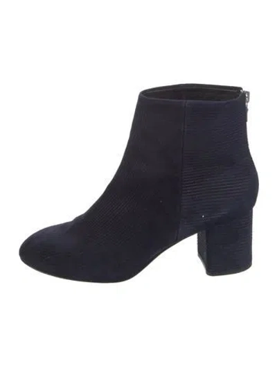 Pre-owned Rag & Bone Suede Boots In Blue