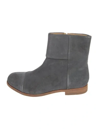Pre-owned Rag & Bone Suede Boots In Blue