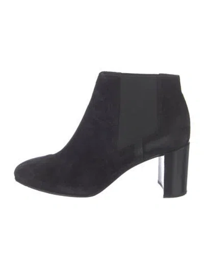 Pre-owned Rag & Bone Suede Boots In Blue