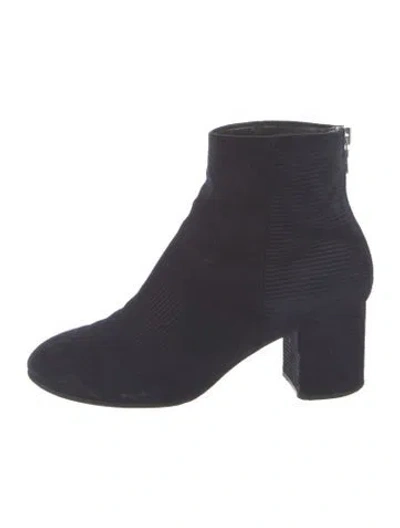 Pre-owned Rag & Bone Suede Boots In Blue