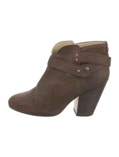 Pre-owned Rag & Bone Suede Boots In Brown