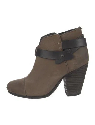 Pre-owned Rag & Bone Suede Boots In Brown