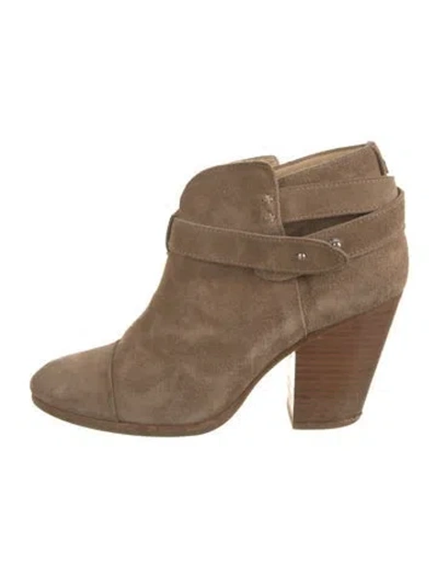 Pre-owned Rag & Bone Suede Boots In Brown
