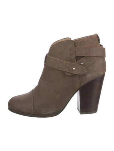 Pre-owned Rag & Bone Suede Boots In Brown