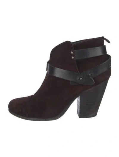 Pre-owned Rag & Bone Suede Boots In Brown