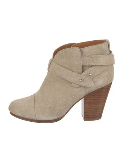 Pre-owned Rag & Bone Suede Boots In Brown