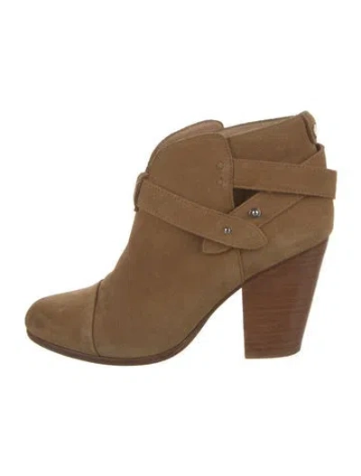 Pre-owned Rag & Bone Suede Boots In Brown