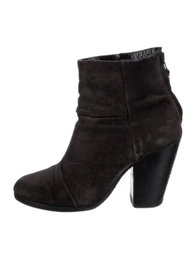 Pre-owned Rag & Bone Suede Boots In Brown