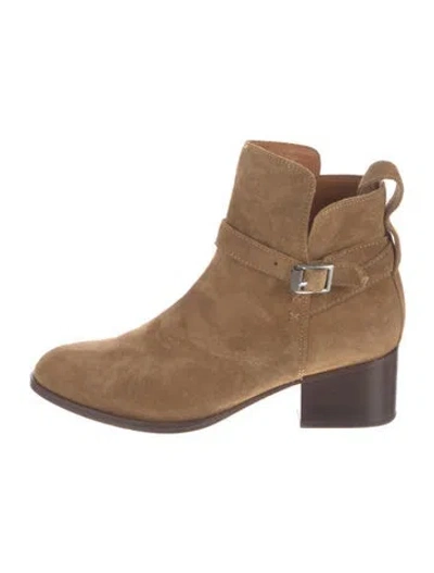 Pre-owned Rag & Bone Suede Boots In Brown