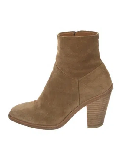 Pre-owned Rag & Bone Suede Boots In Brown