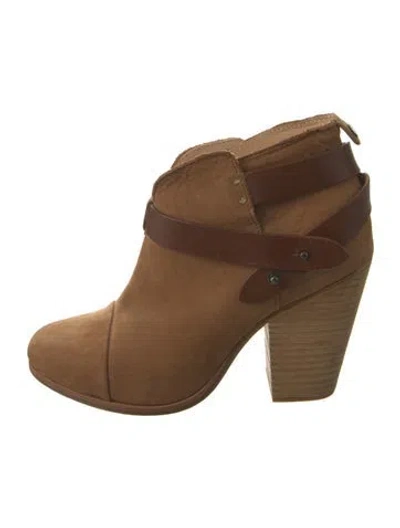 Pre-owned Rag & Bone Suede Boots In Brown