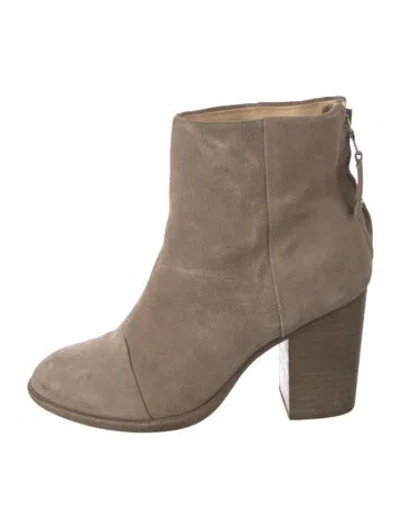 Pre-owned Rag & Bone Suede Boots In Brown