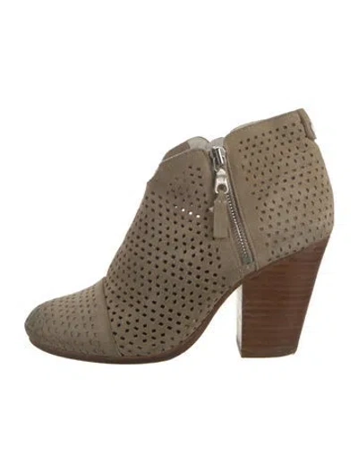 Pre-owned Rag & Bone Suede Boots In Brown