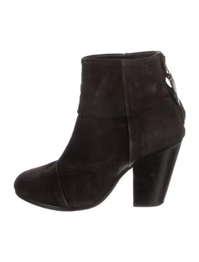 Pre-owned Rag & Bone Suede Boots In Brown